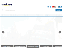 Tablet Screenshot of magicway.com.br